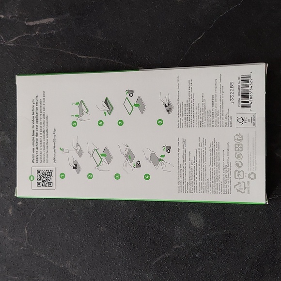 New Belkin Screen force Tempered Glass Screen Protector for iPhone 14 Pro 2-Pack - Picture 5 of 12